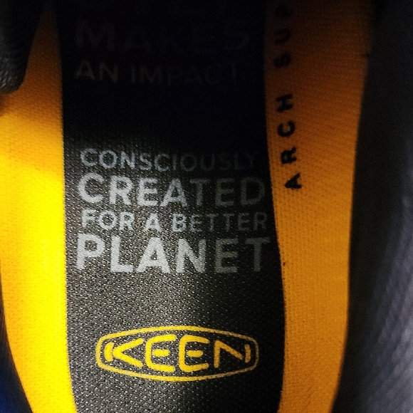 Keen Women's Blue Athletic Walking Shoes, 10.5 - Picture 4 of 7